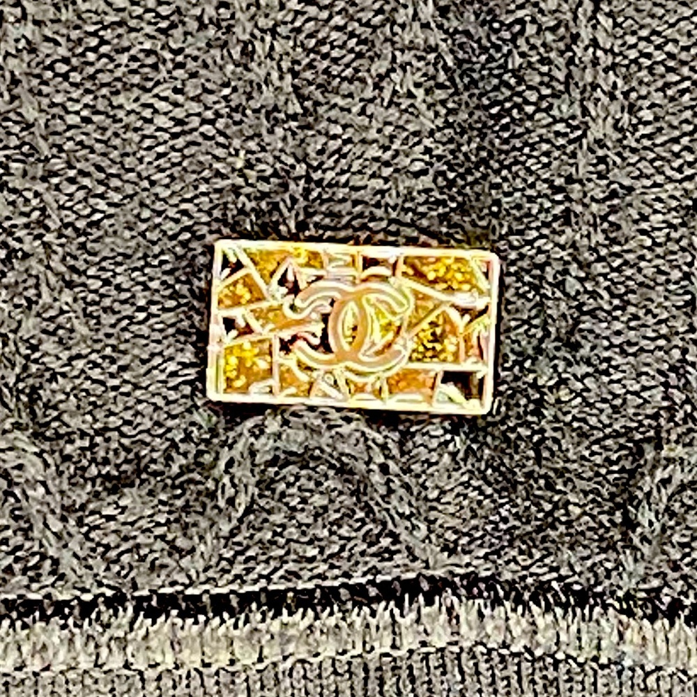 Chanel Wool Pattern Sweater Dress